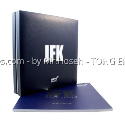 MONTBLANC GREAT CHARACTER SPECIAL EDITION JOHN F. KENNEDY BURGUNDY BALLPOINT PEN 118083
